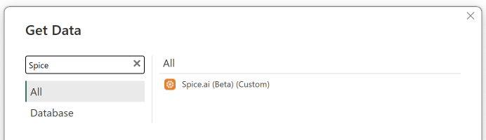 Spice.ai connector